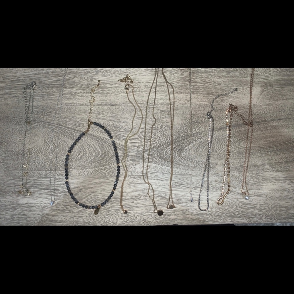 8 NECKLACES